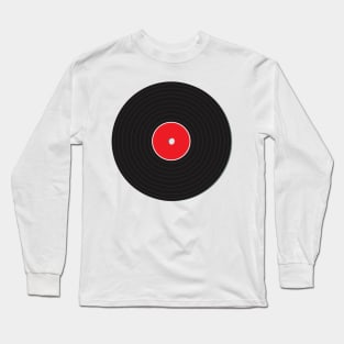 Retro Vinyl Record Long Sleeve T-Shirt